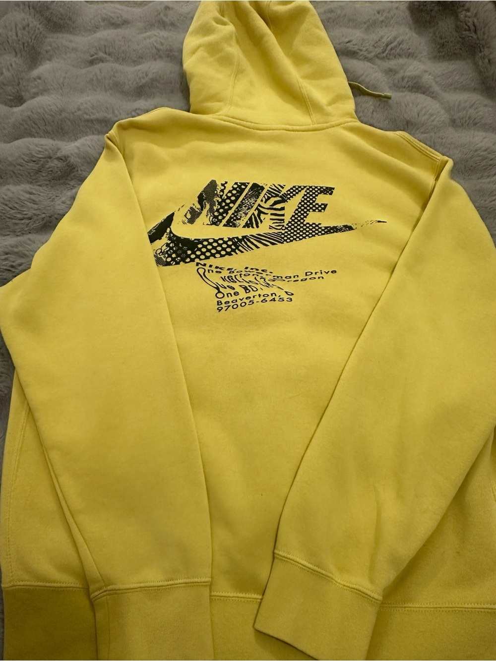 Nike AR Hood Saturn Gold Hoodie Sweatshirt Men's Size L